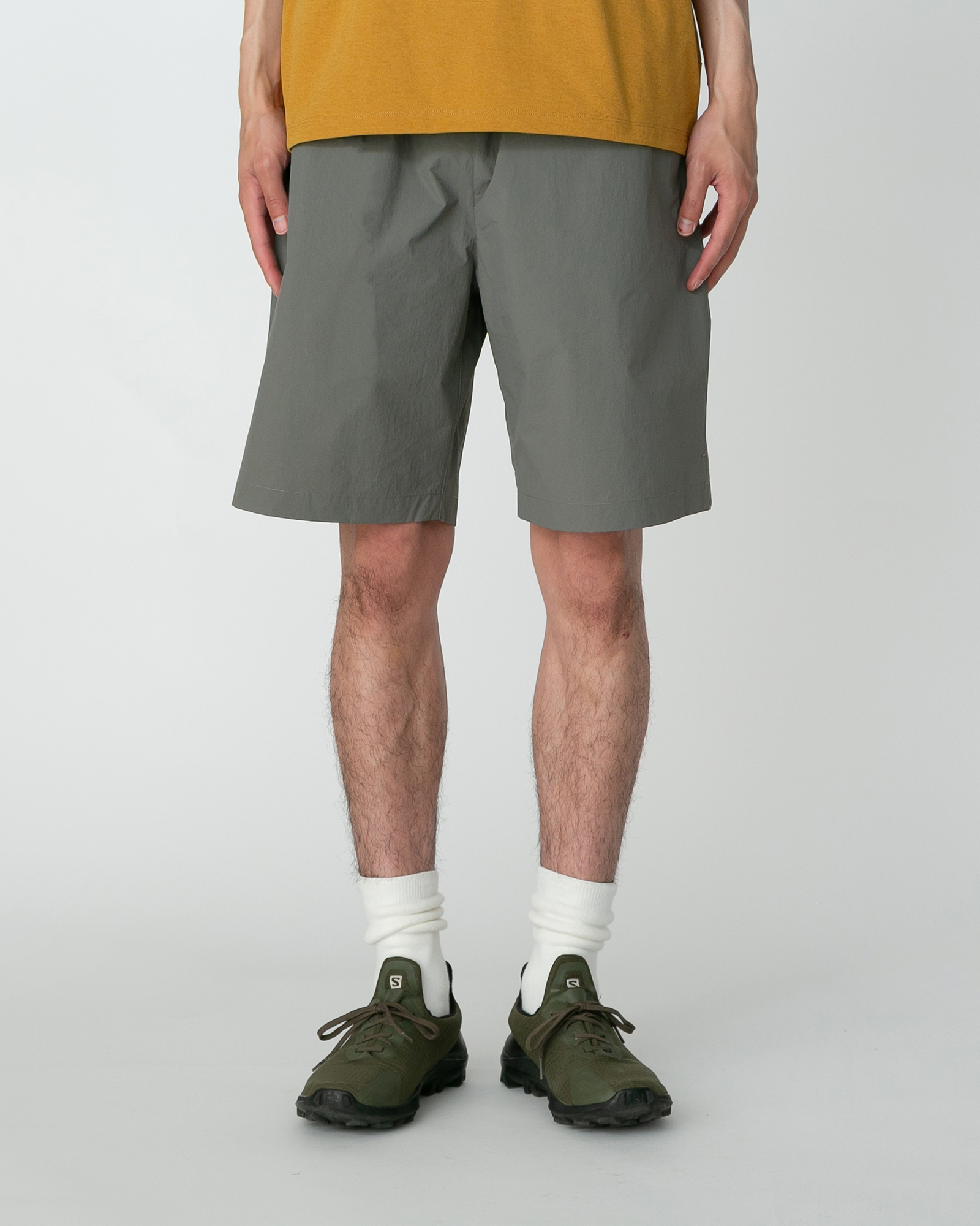 Nylon Tussah 2Way Shorts