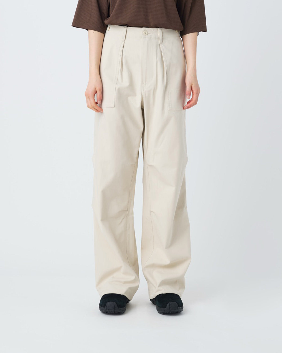 TAKIBI Herringbone Pants