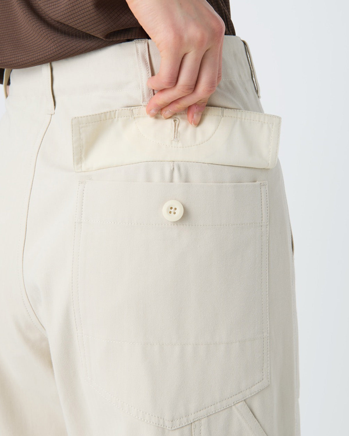 TAKIBI Herringbone Pants