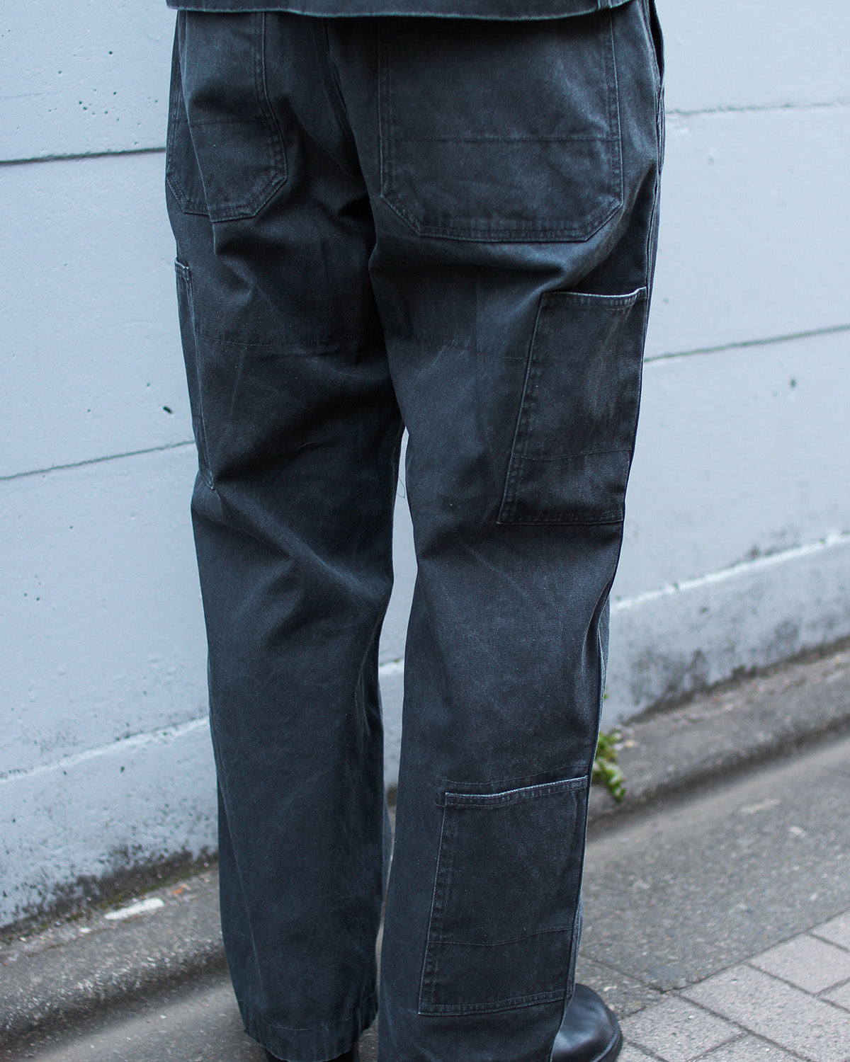 Sulfur Dyed Fade Painted Pants