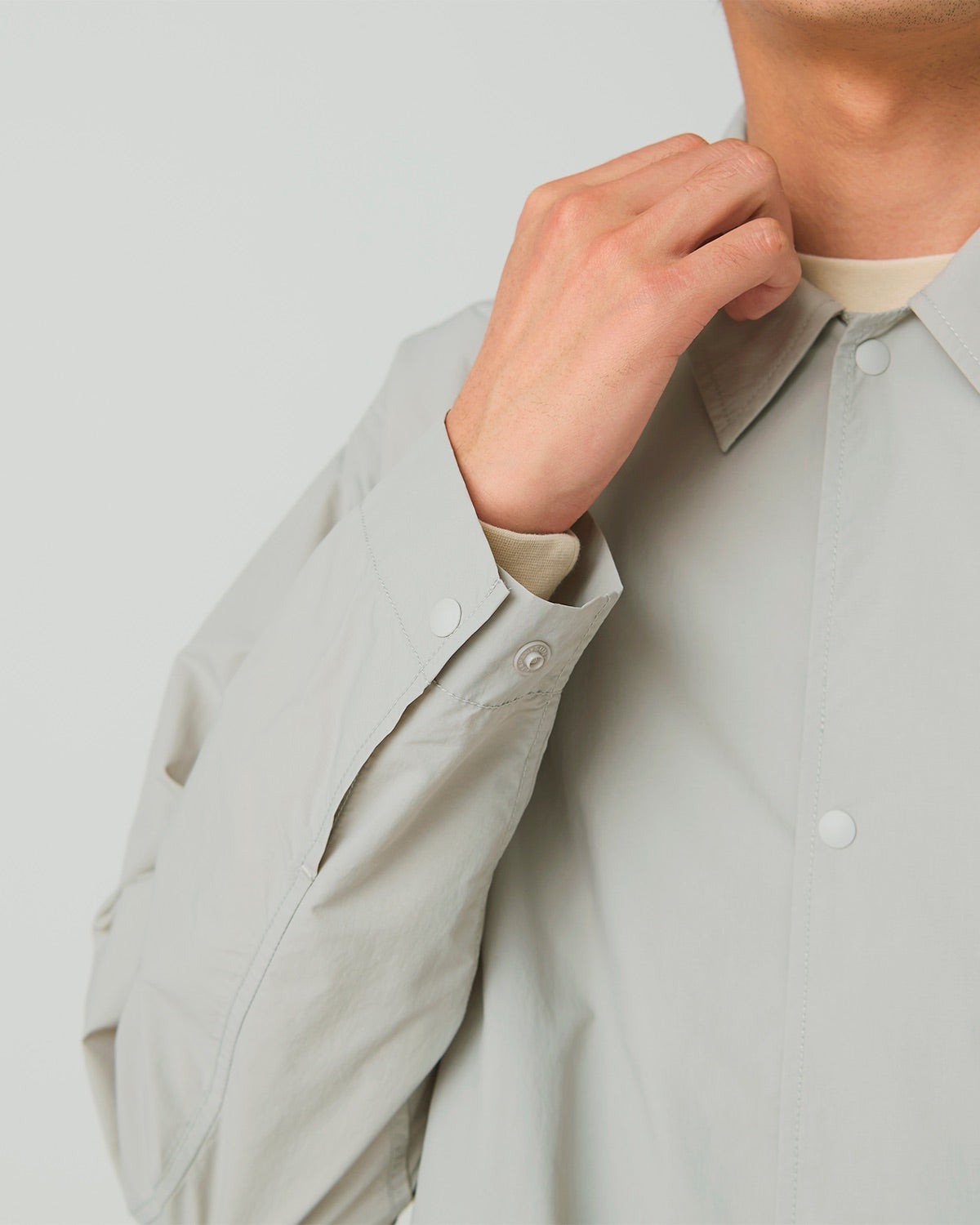 Nylon Tussah Utility Storage Shirt