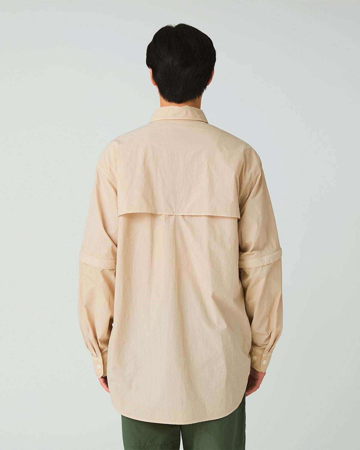 Garment Dyed Convertible Shirt