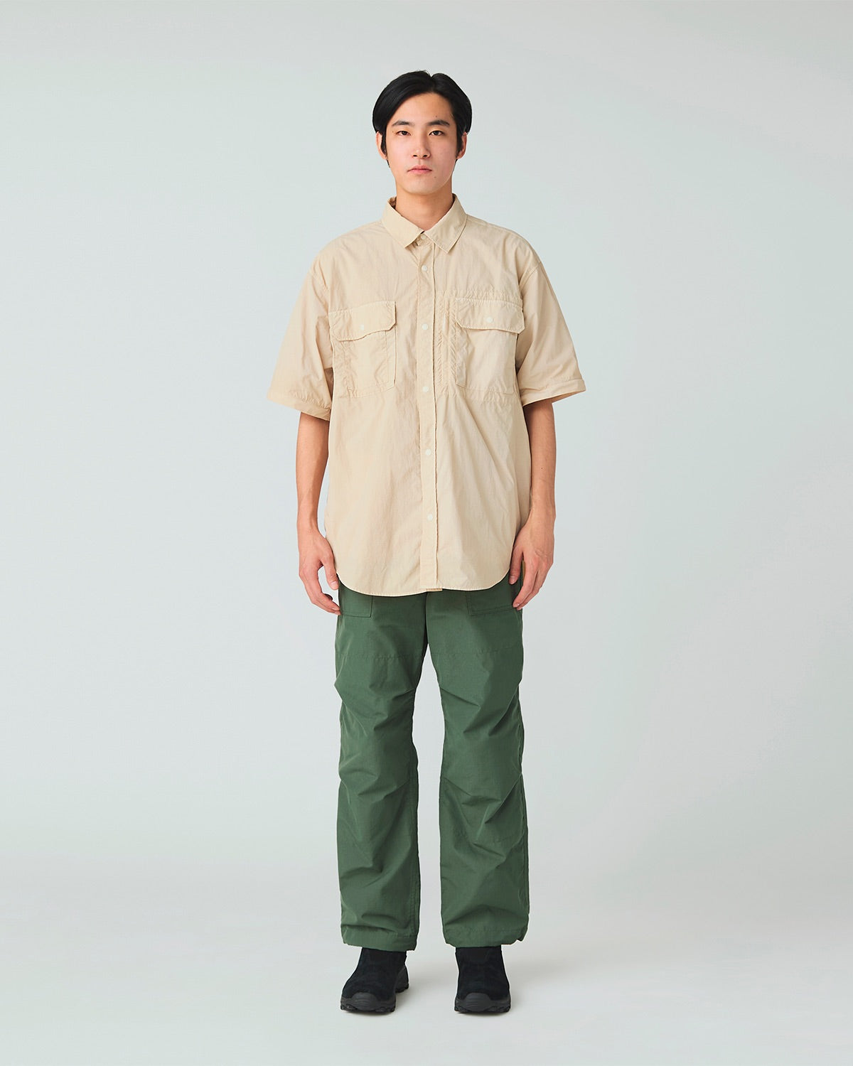 Garment Dyed Convertible Shirt