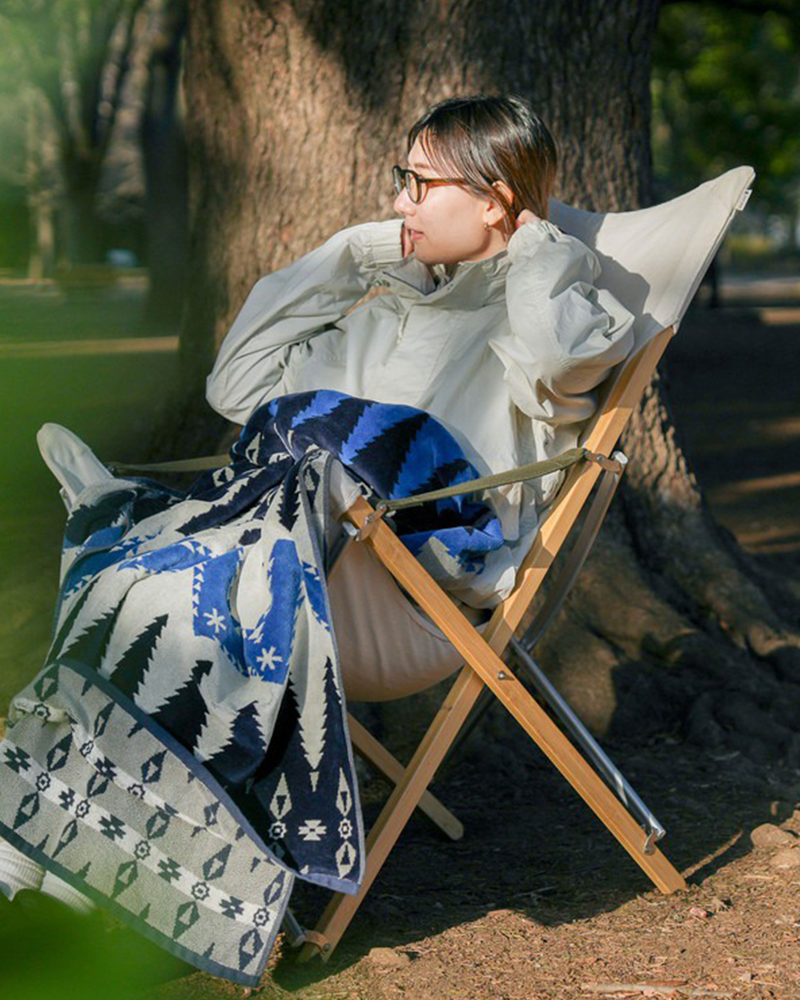 Snow Peak × Pendleton Towel Blanket