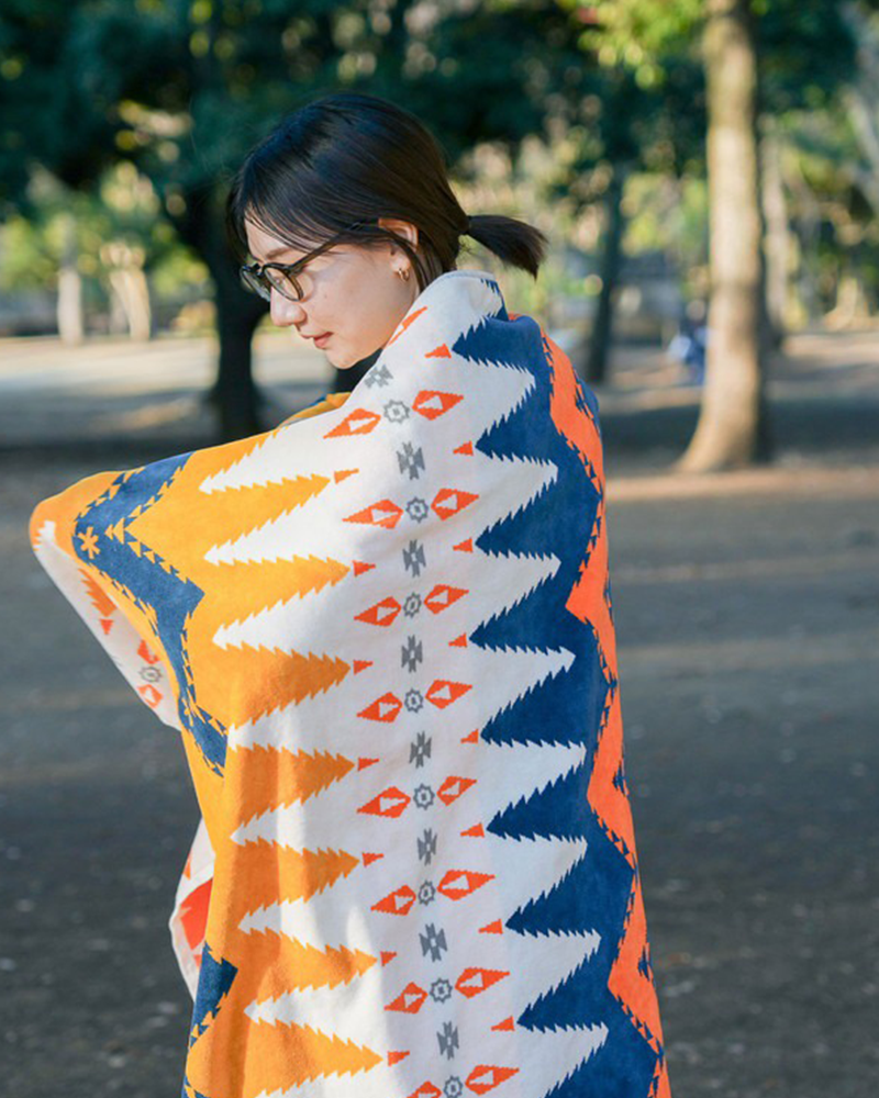 Snow Peak × Pendleton Towel Blanket