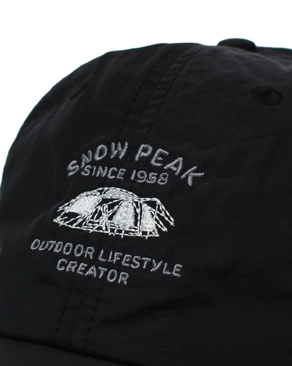 Camping Embroidery Cap