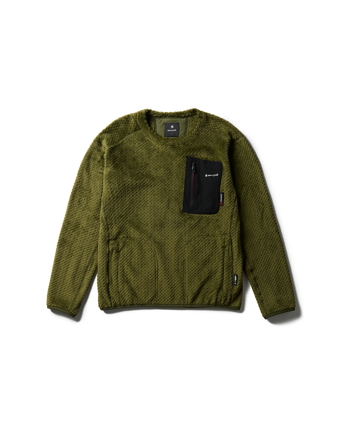 Polartec High Loft Fleece Crew Neck Sweater