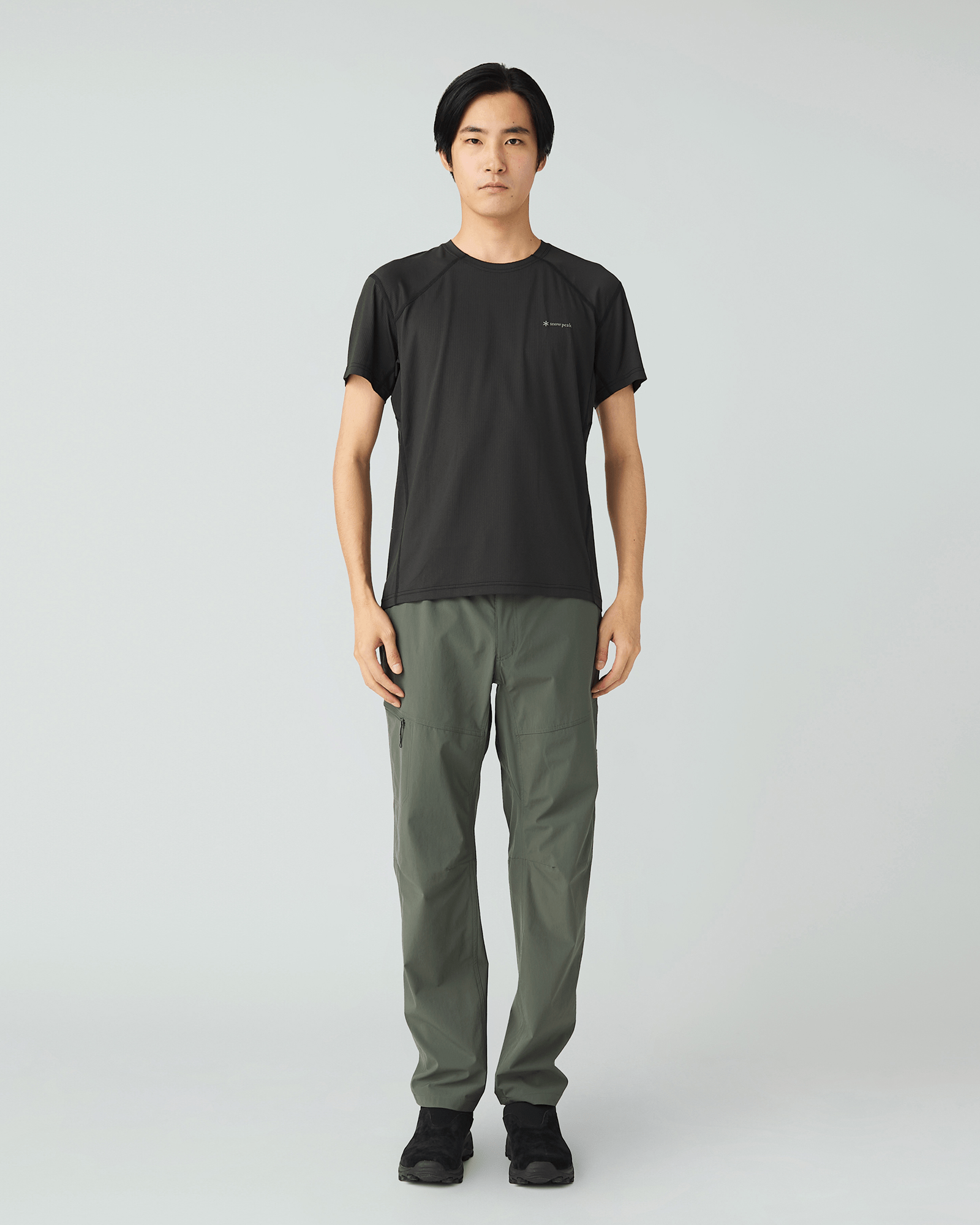 3D Dry Short Sleeve T-Shirt - Snow Peak