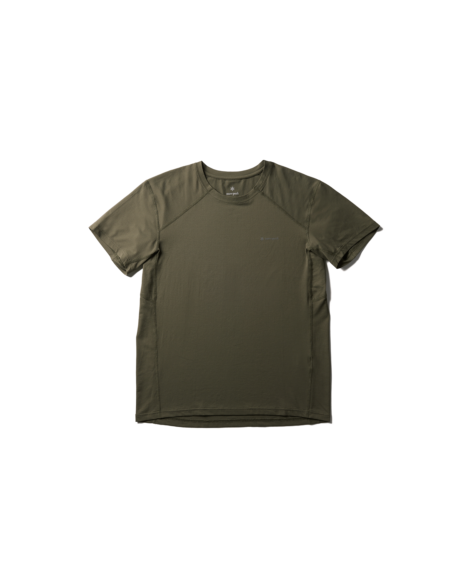 3D Dry Short Sleeve T-Shirt - Snow Peak