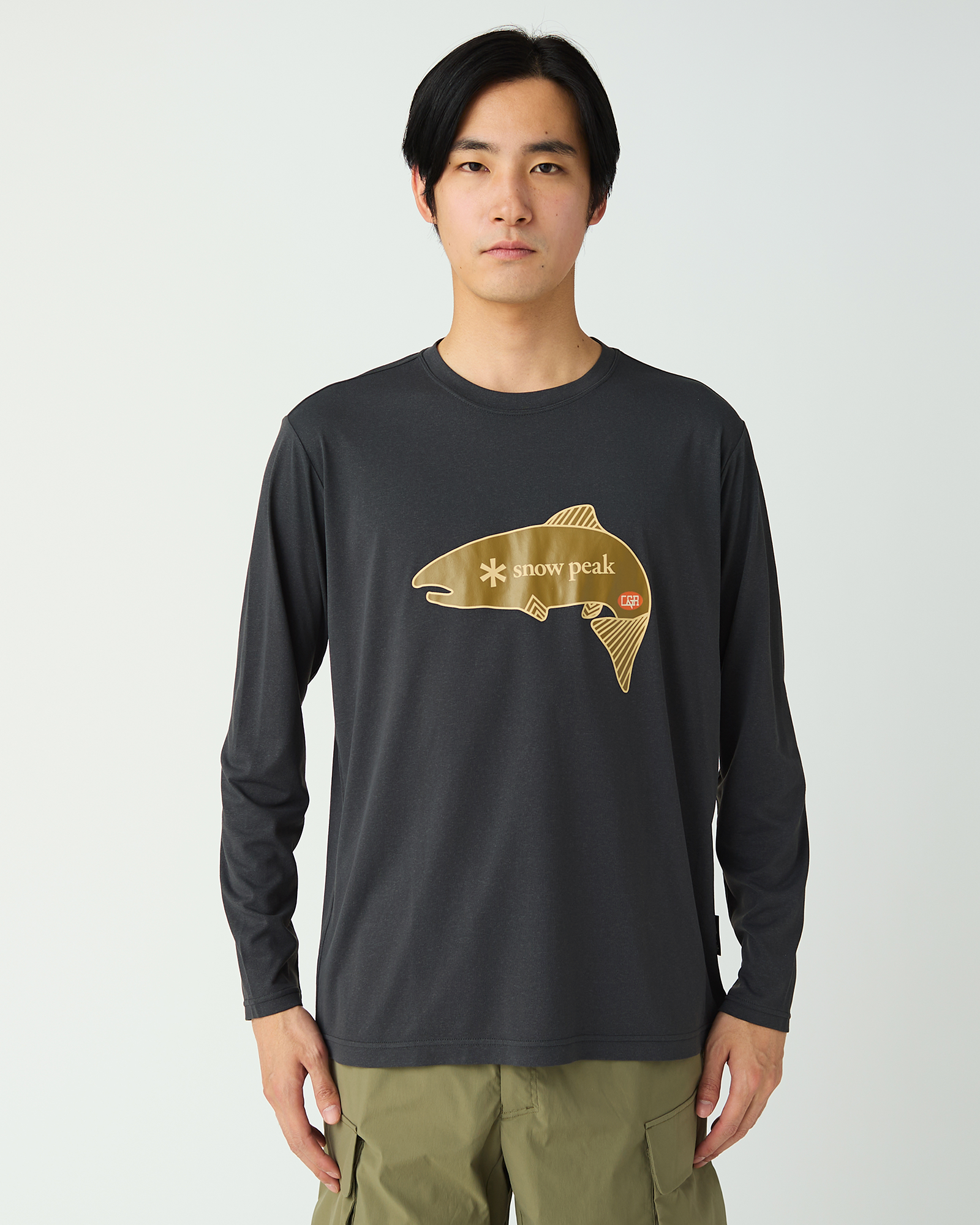 Yamame Graphic Long Sleeve T-Shirt