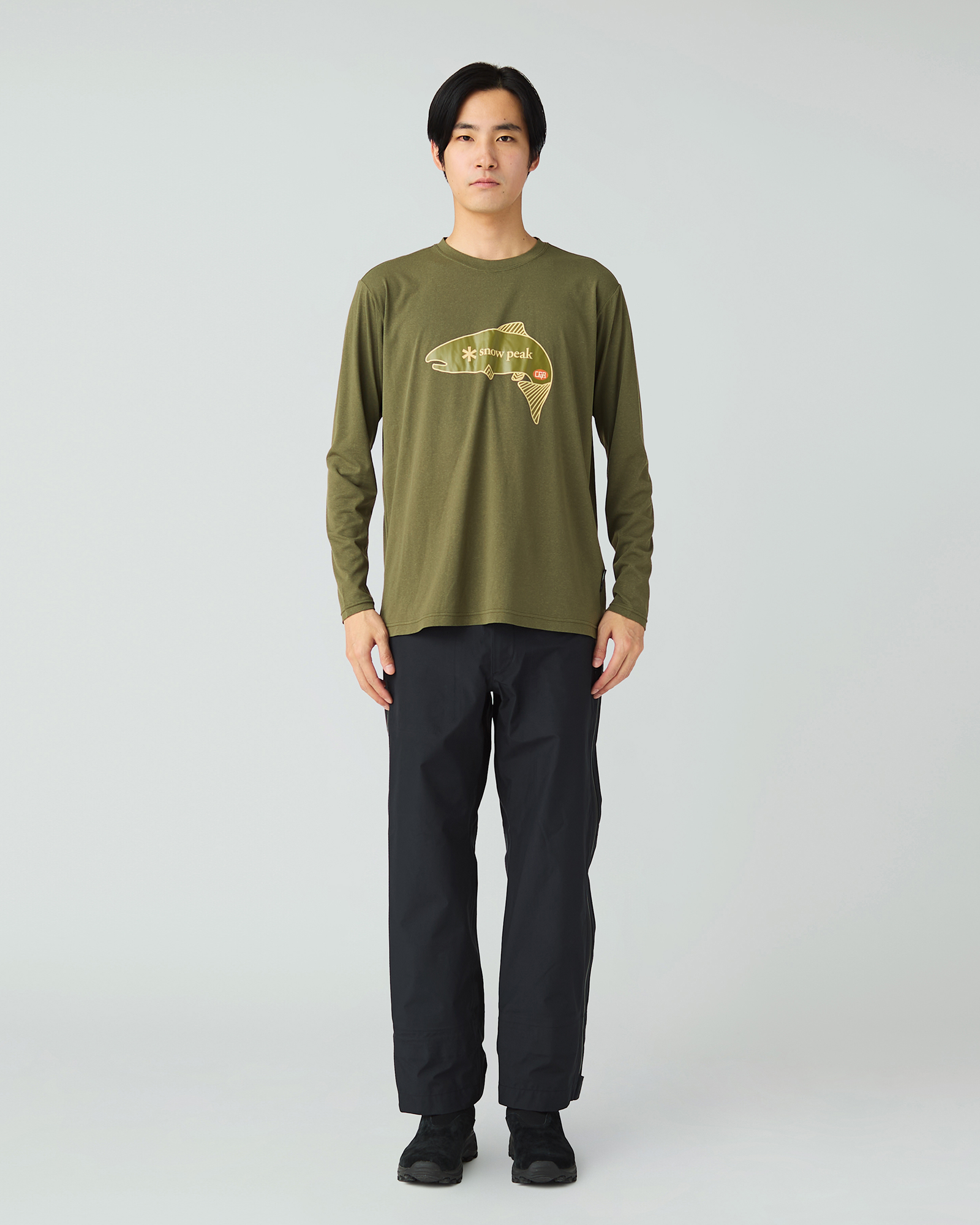 Yamame Graphic Long Sleeve T-Shirt