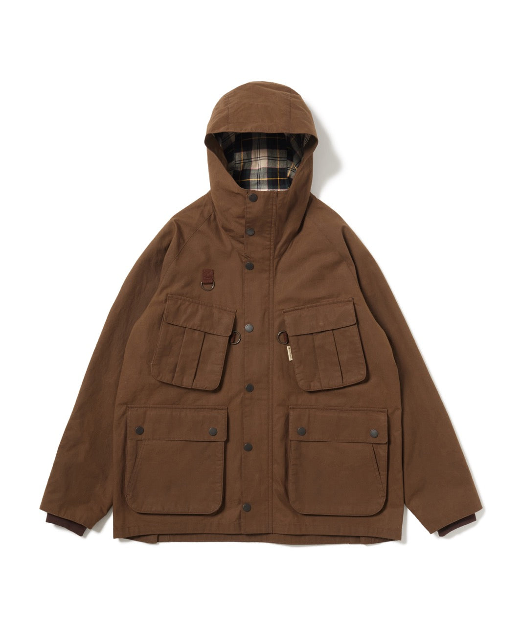 Waxed Cotton Hoodie