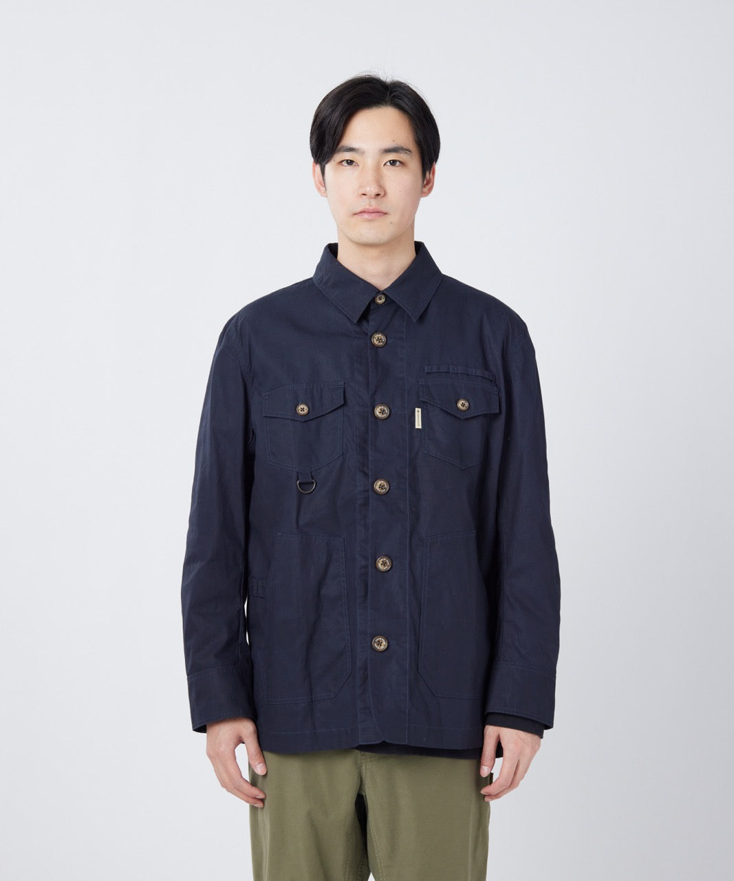 Waxed Cotton Coverall Jacket