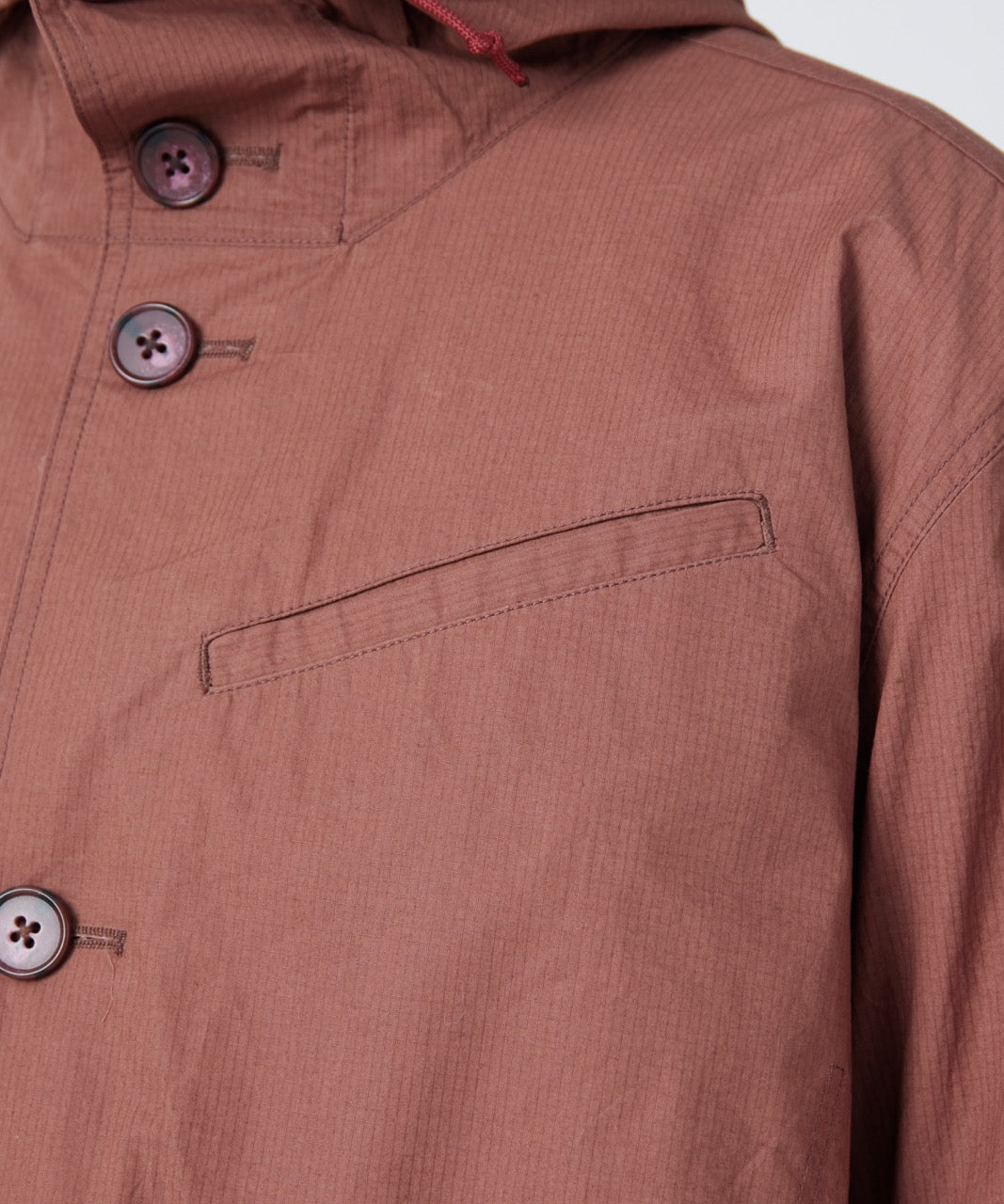 Waxed Windbreaker Jacket