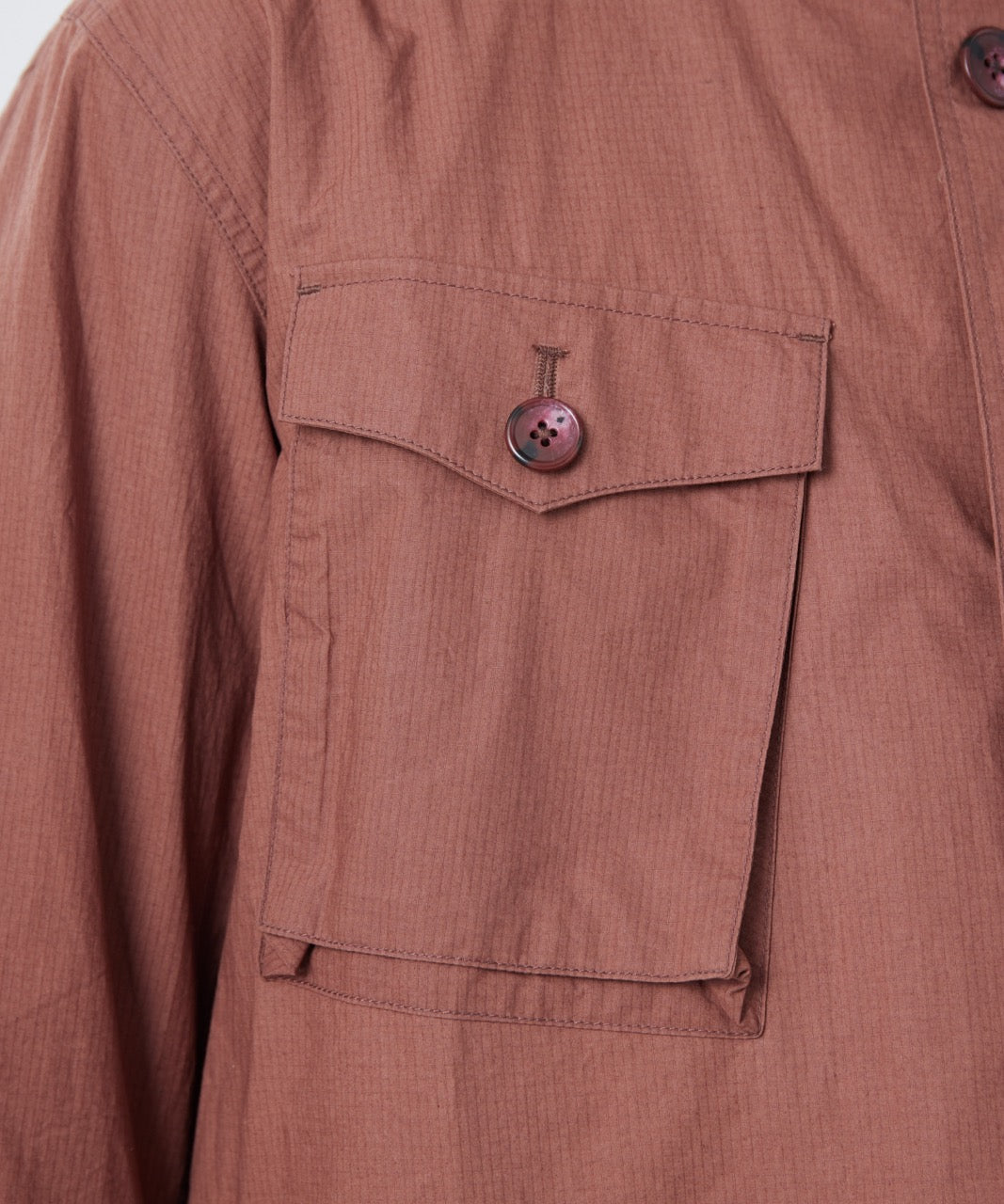 Waxed Windbreaker Jacket