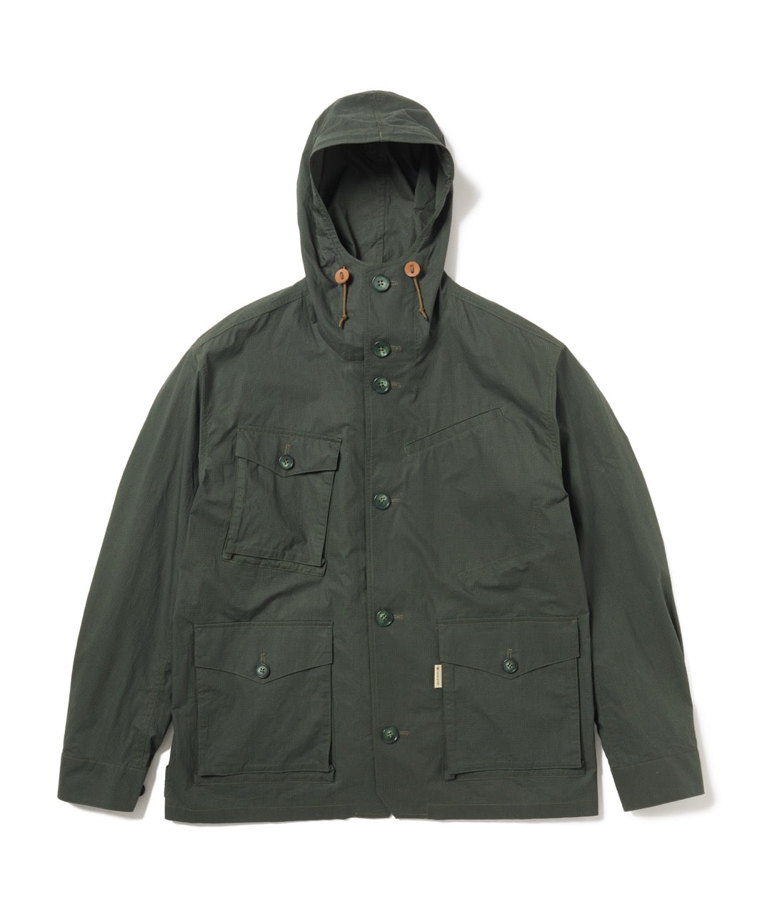 Waxed Windbreaker Jacket