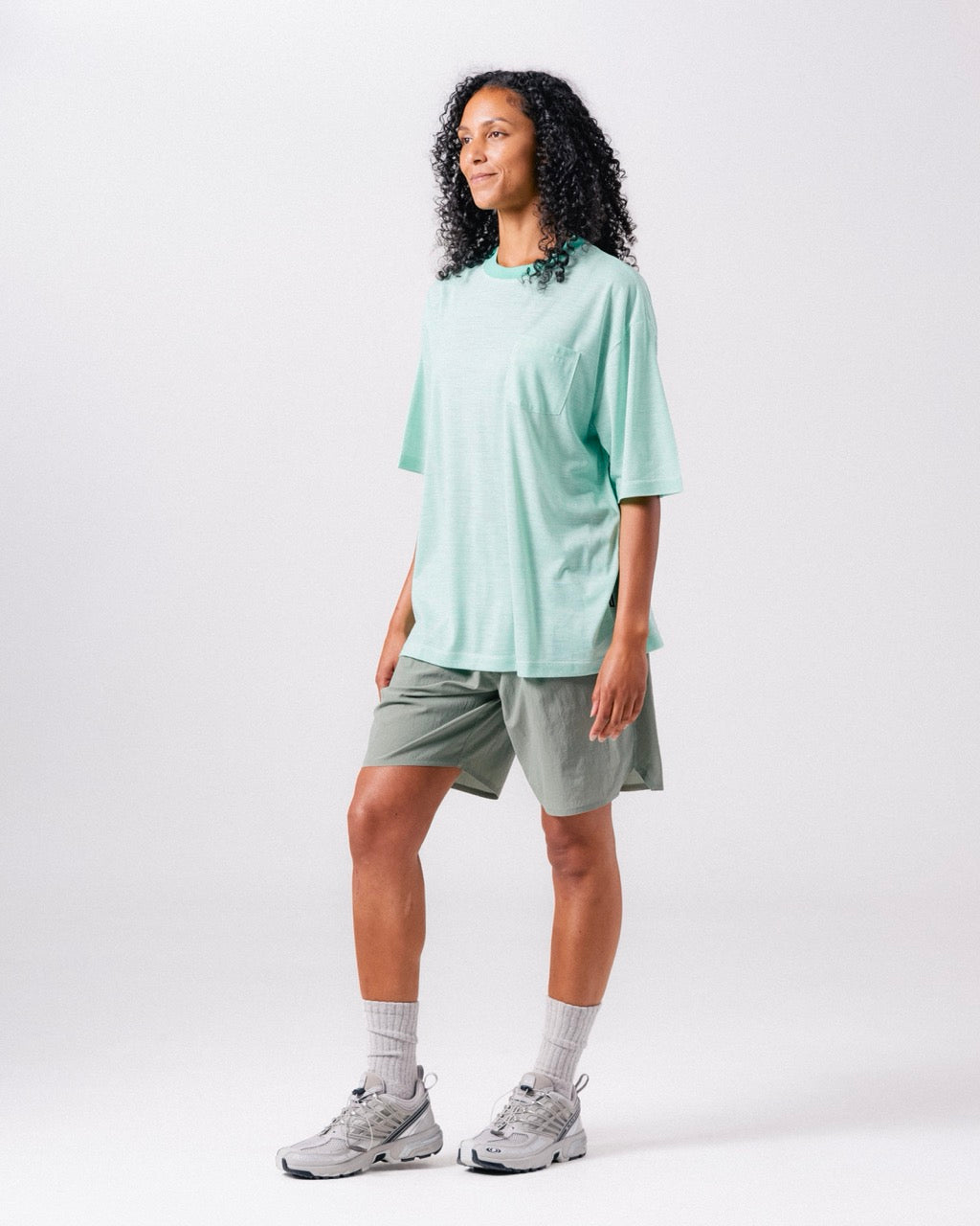 Summer Wool Stripe T-Shirt