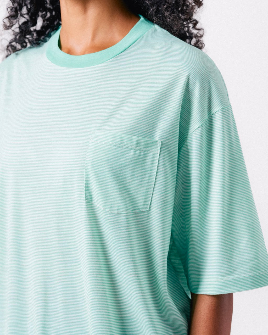 Summer Wool Stripe T-Shirt