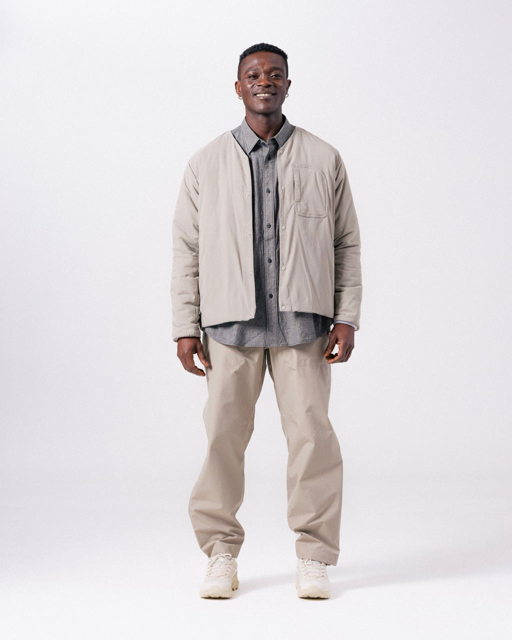 Flexible Insulated Cardigan