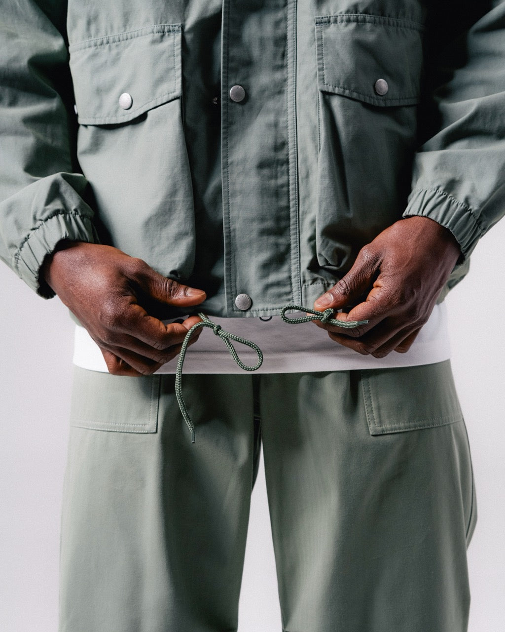 Light Dobby Cloth Parka