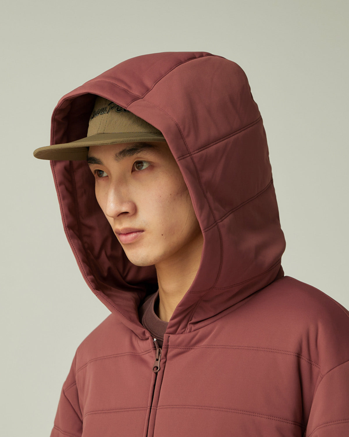 Flexible Insulated Zip Up Hoodie