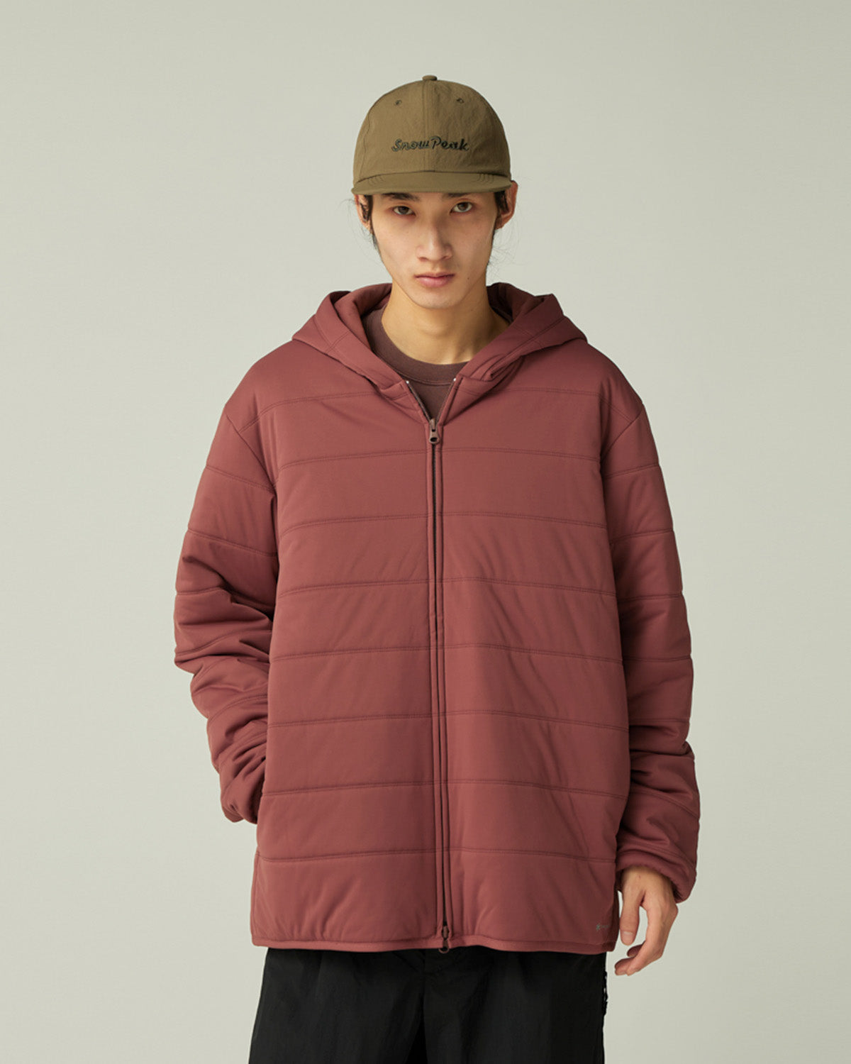 Flexible Insulated Zip Up Hoodie