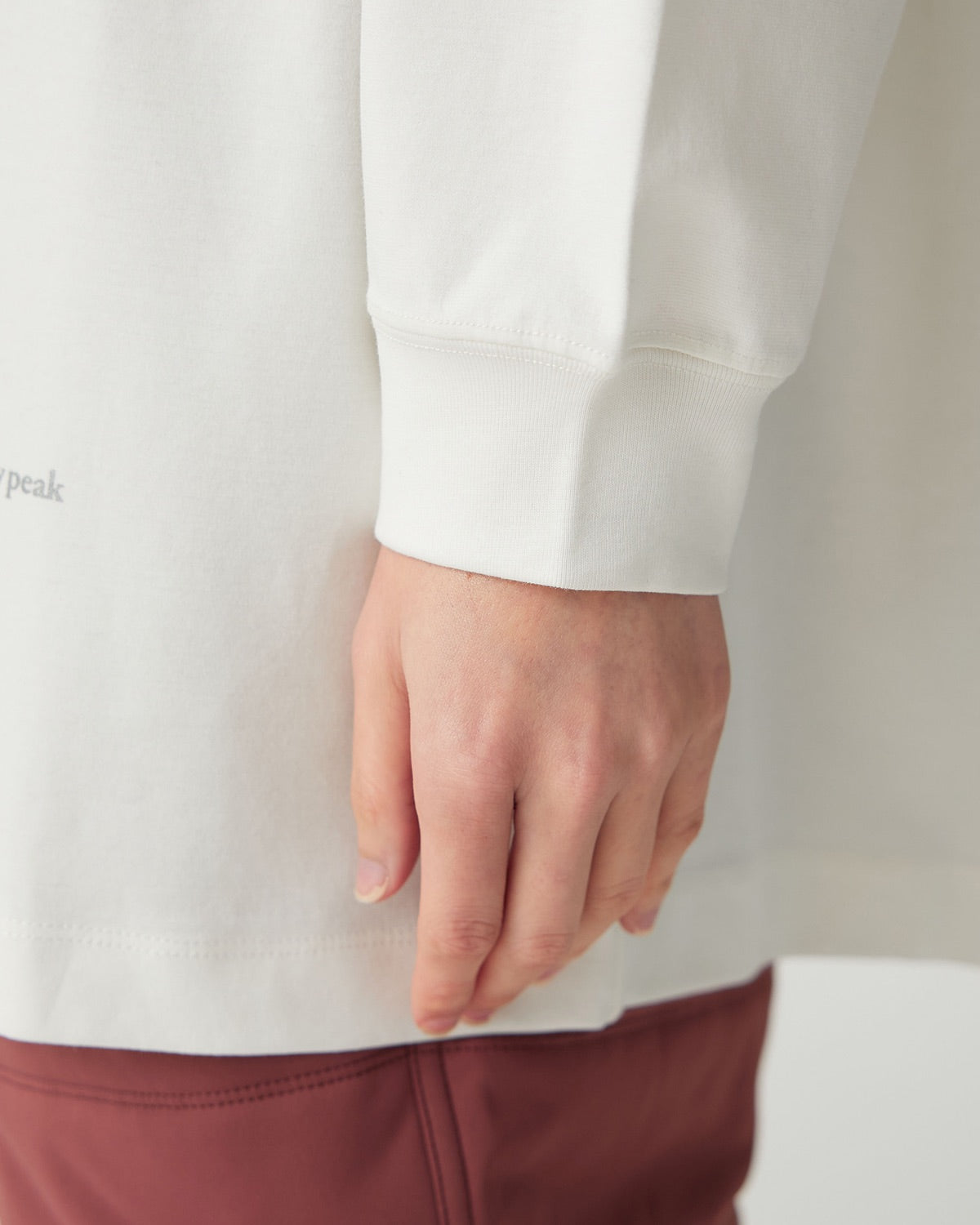 Organic Cotton Mercerized L/S T-Shirt