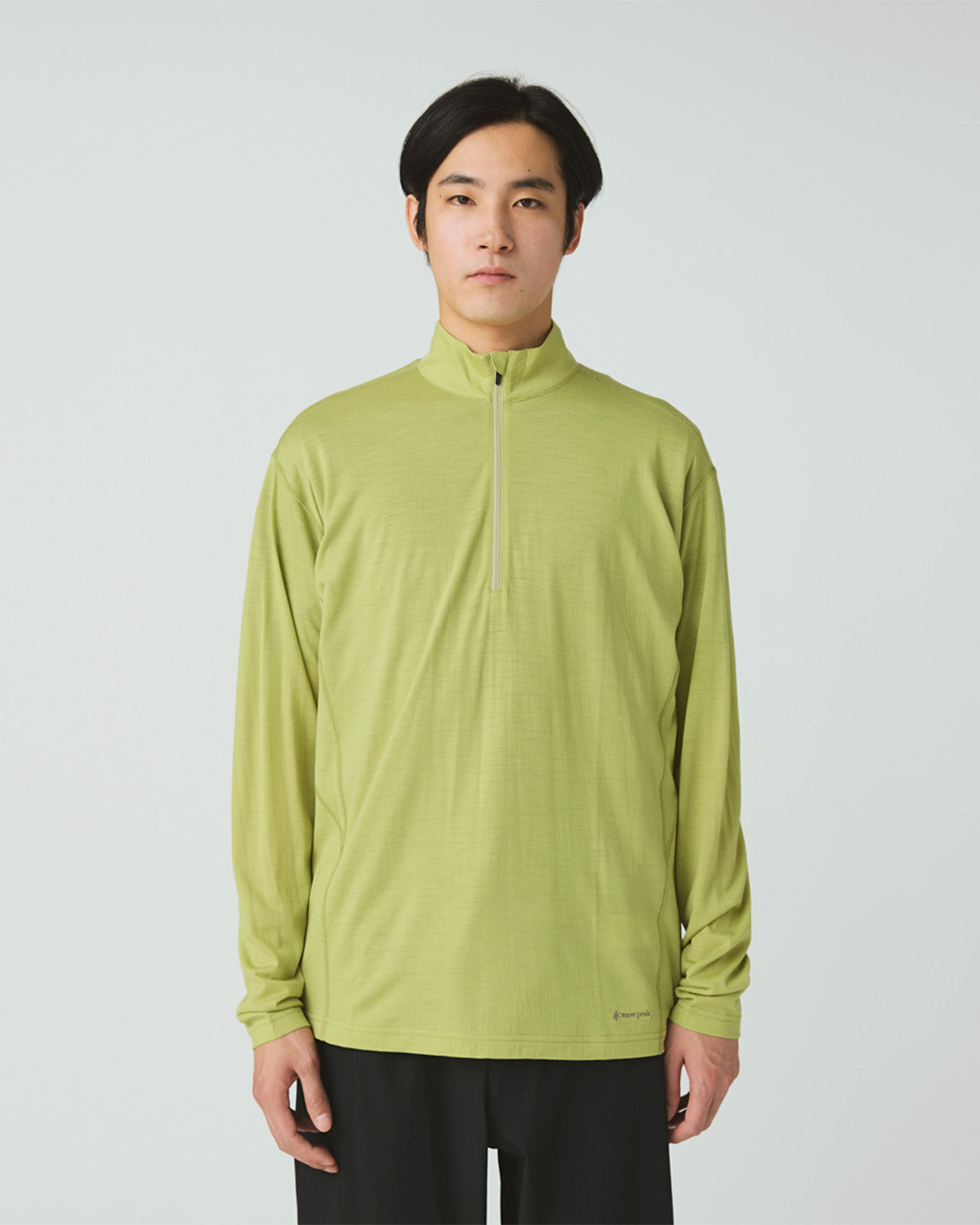 Merino Wool Half Zip Pullover