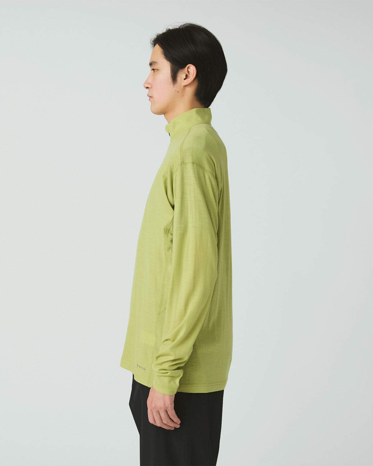 Merino Wool Half Zip Pullover
