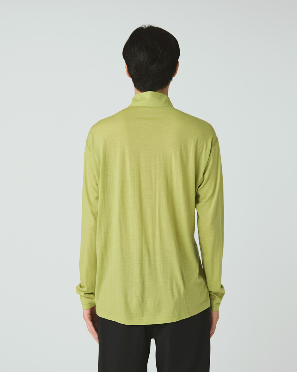 Merino Wool Half Zip Pullover