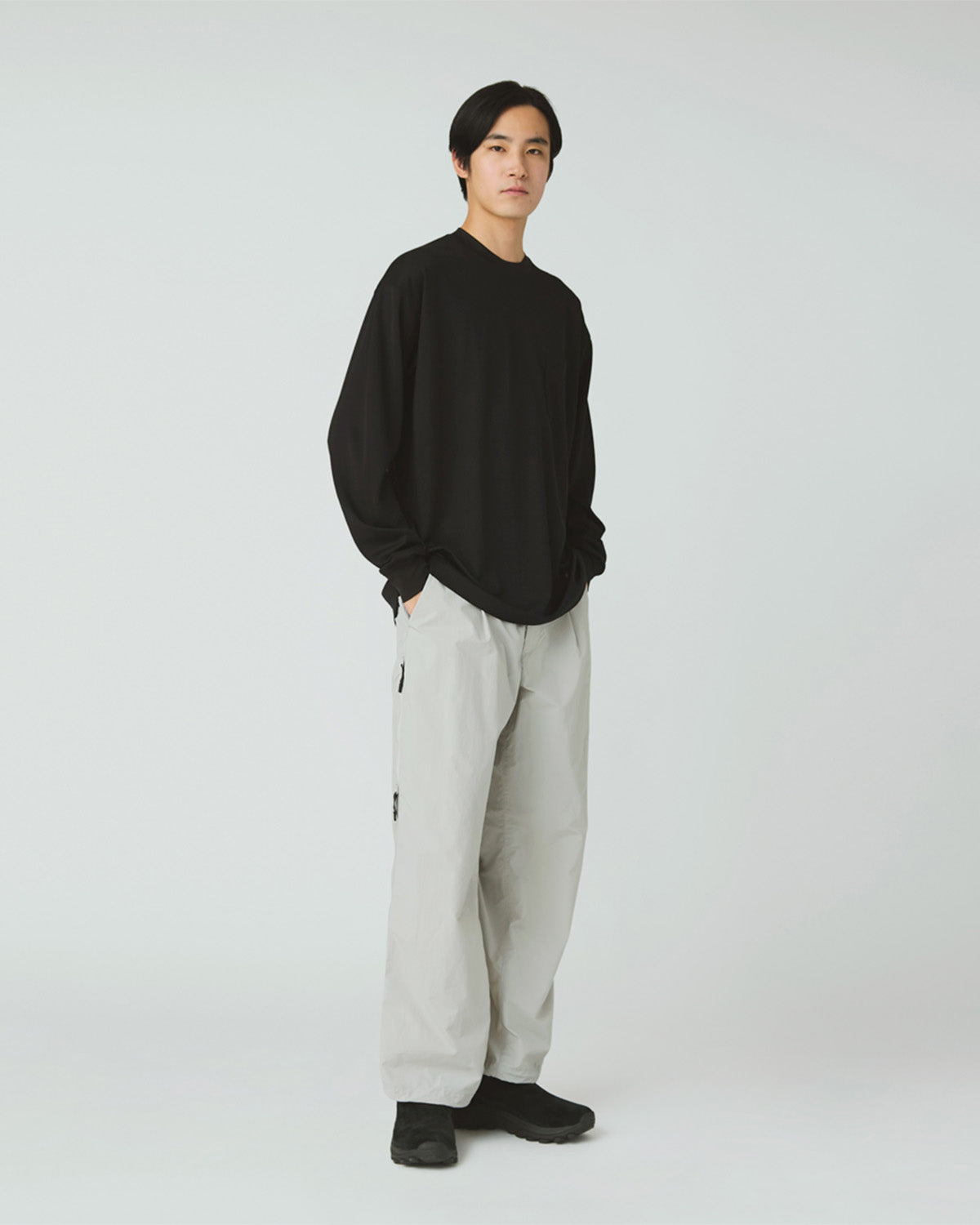 Hybrid Wool Mesh L/S T-Shirt