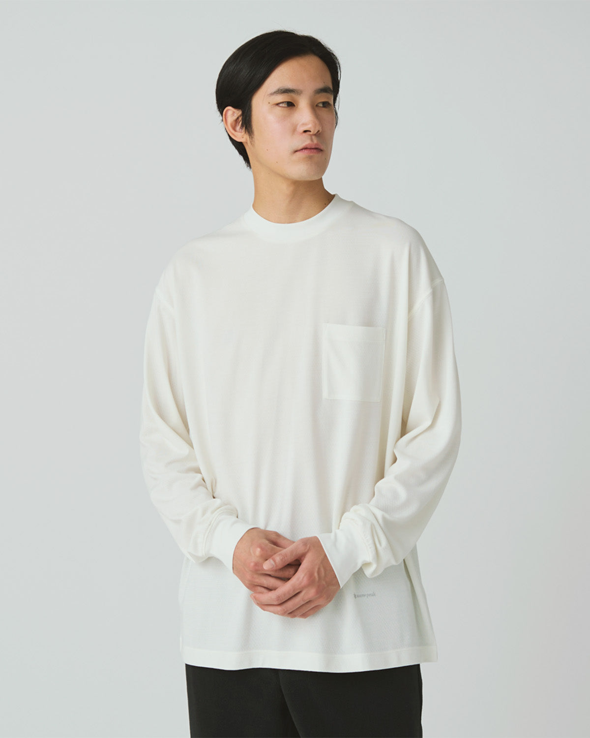 Hybrid Wool Mesh L/S T-Shirt