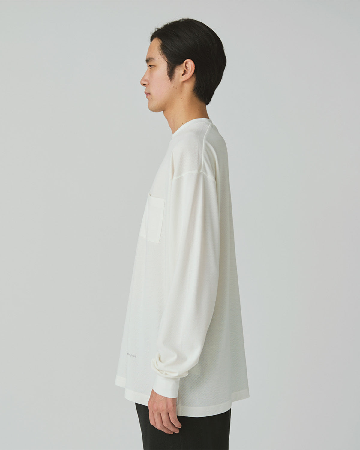 Hybrid Wool Mesh L/S T-Shirt