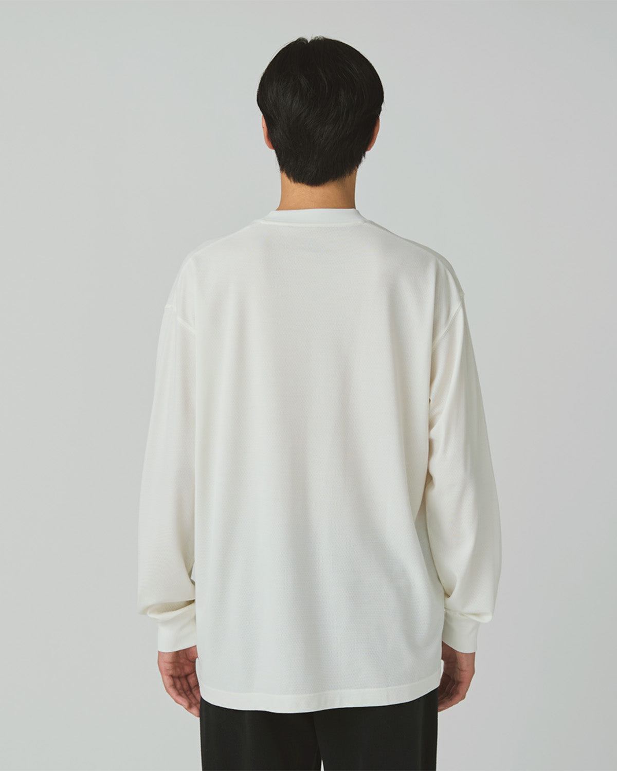 Hybrid Wool Mesh L/S T-Shirt