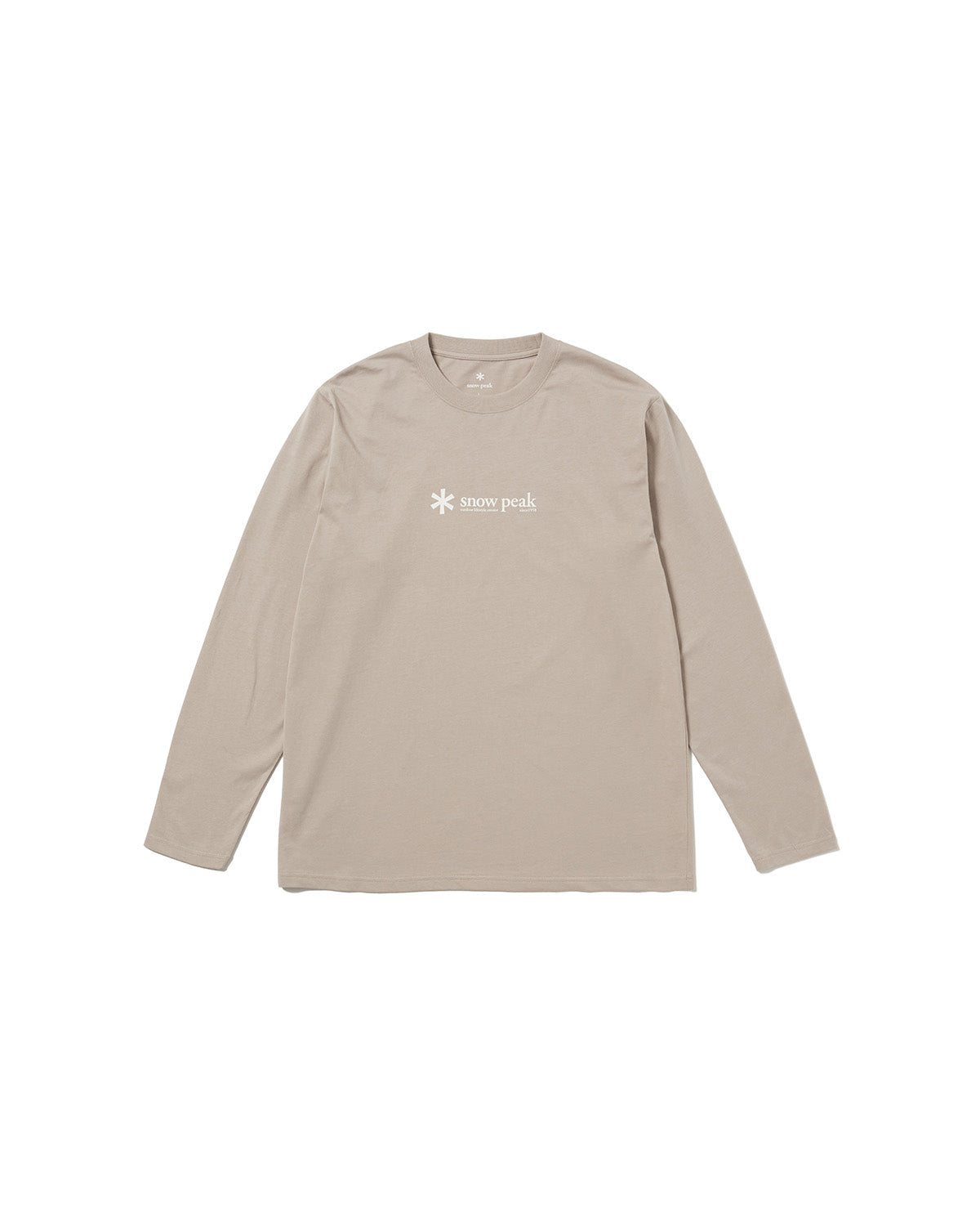 Soft Cotton Logo Long Sleeve T-Shirt