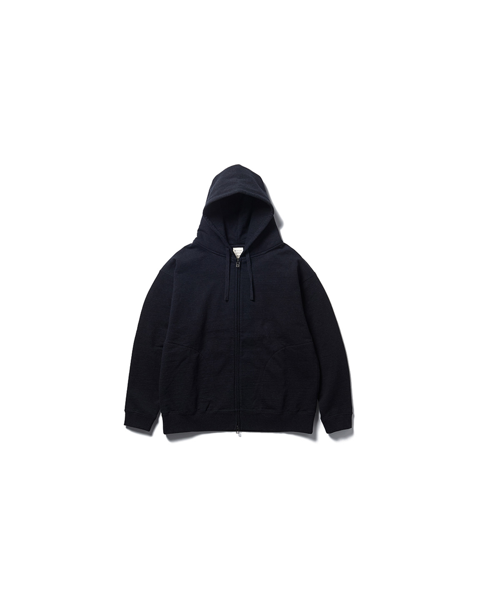 Recycled Cotton Zip-Up Hoodie