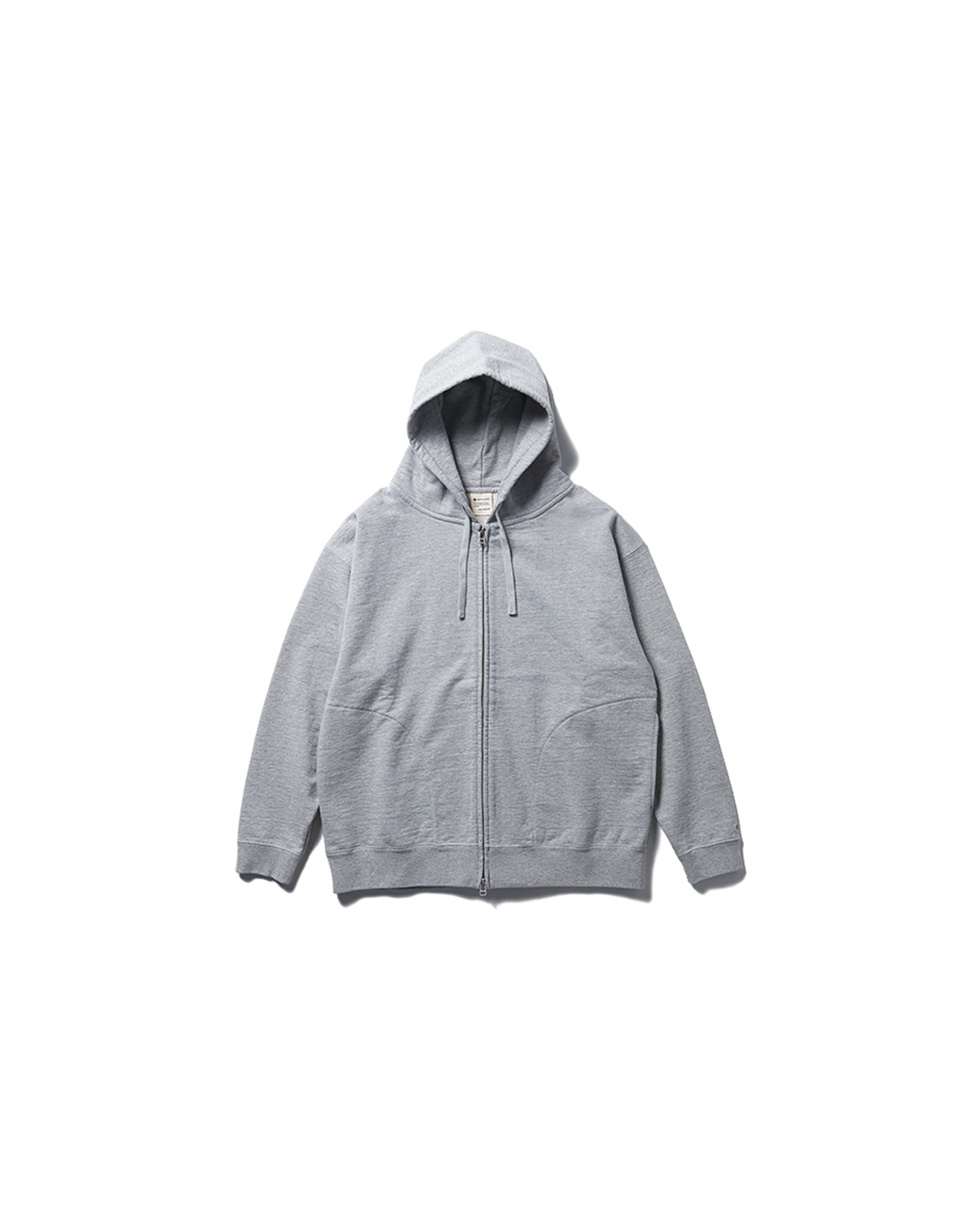 Recycled Cotton Zip-Up Hoodie