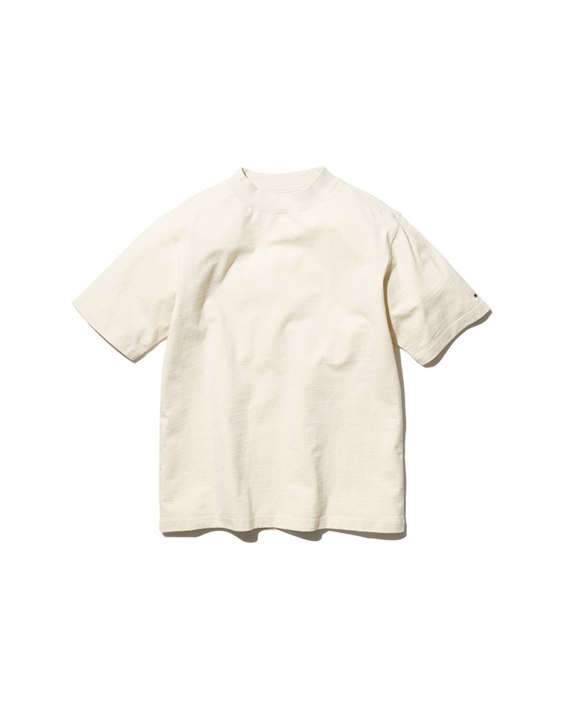 Recycled Cotton Mockneck T-Shirt