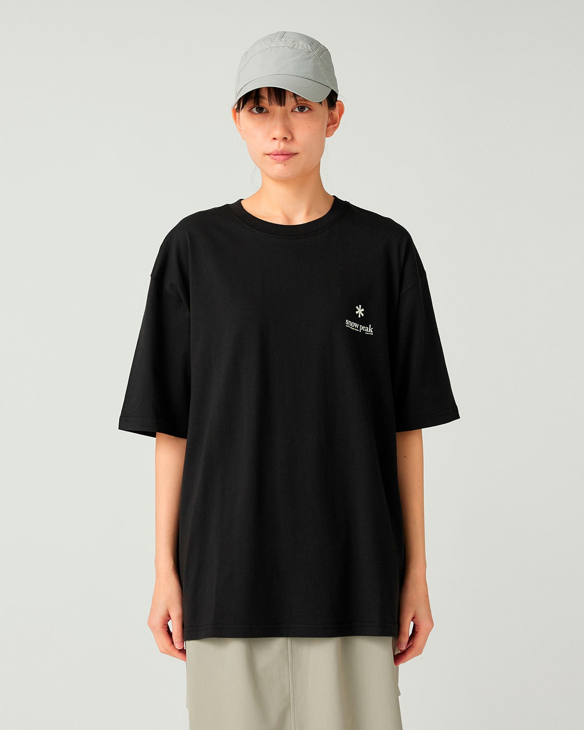 Soft Cotton Relaxed Logo T-Shirt