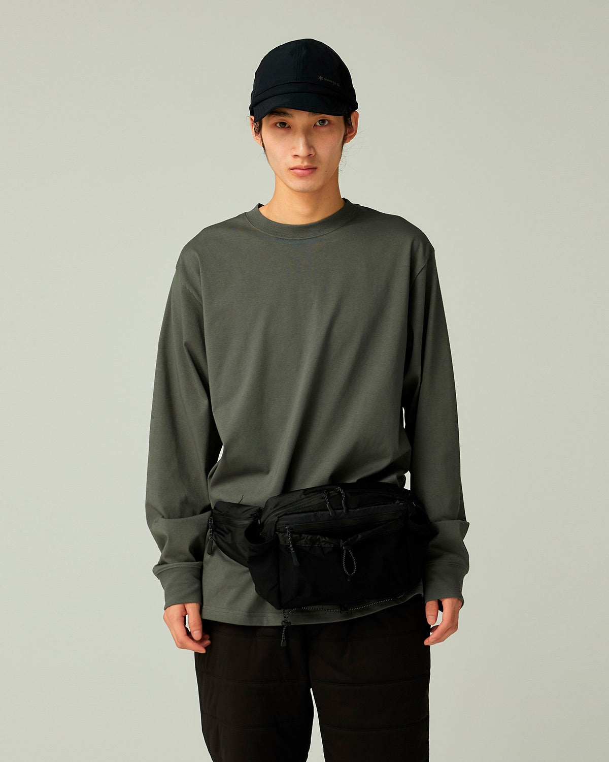 Snow Peak Typography L/S T-Shirt