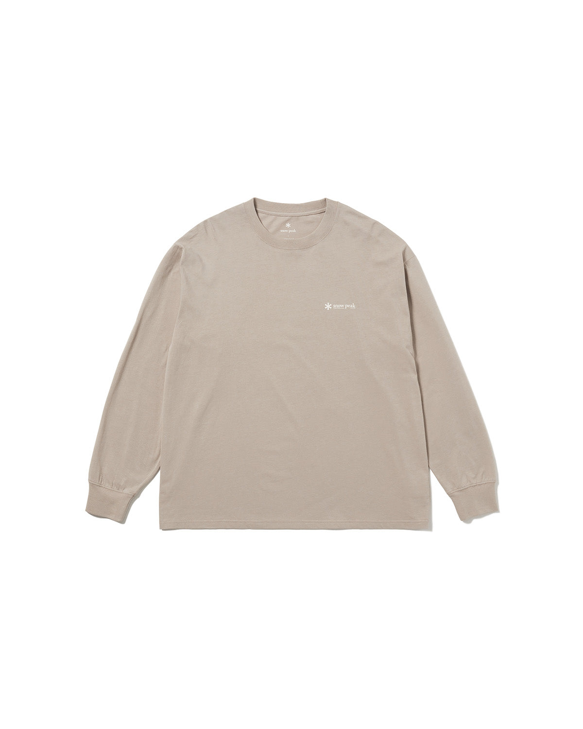 Soft Cotton Relaxed Logo L/S T-Shirt