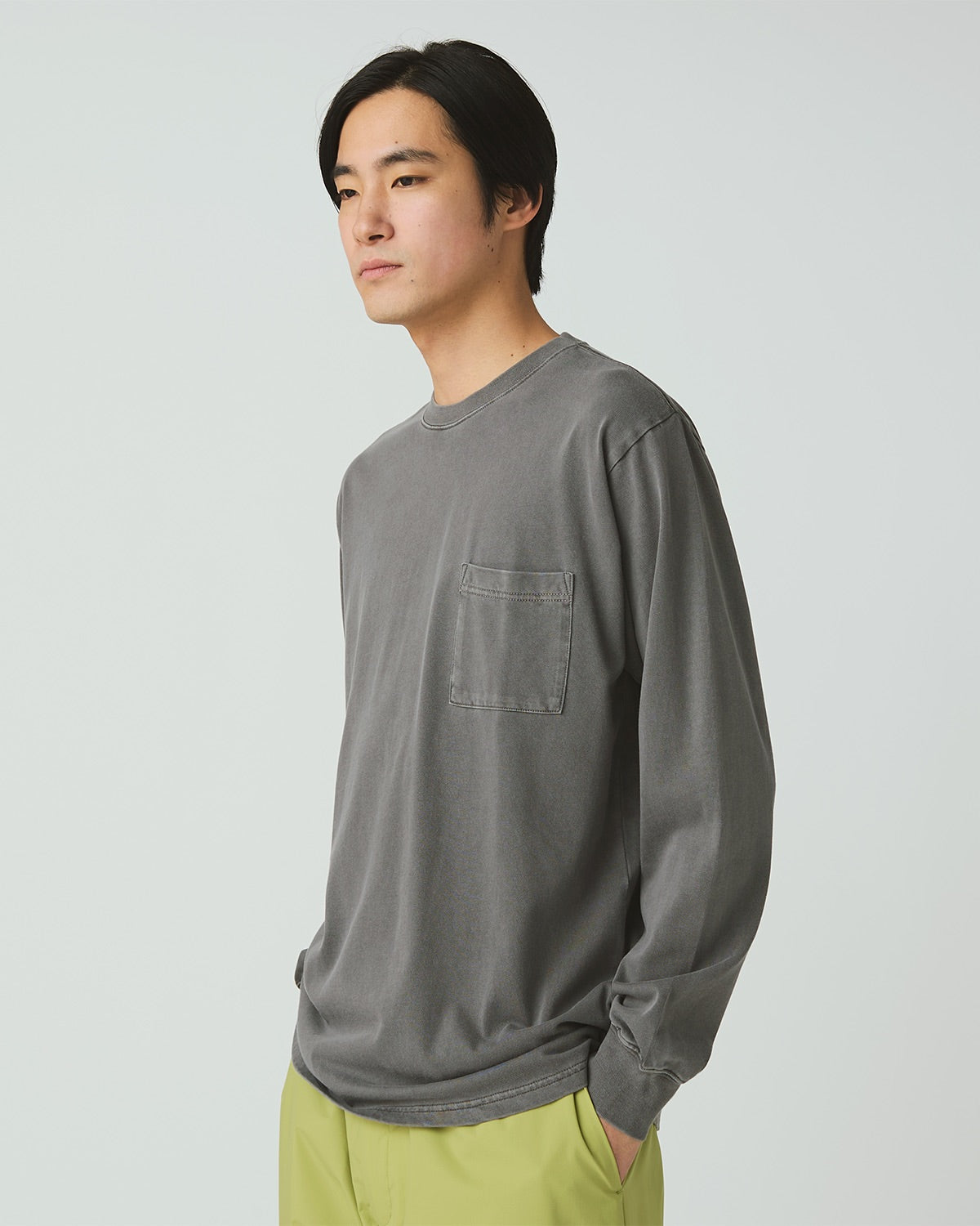Garment Dyed L/S T-Shirt
