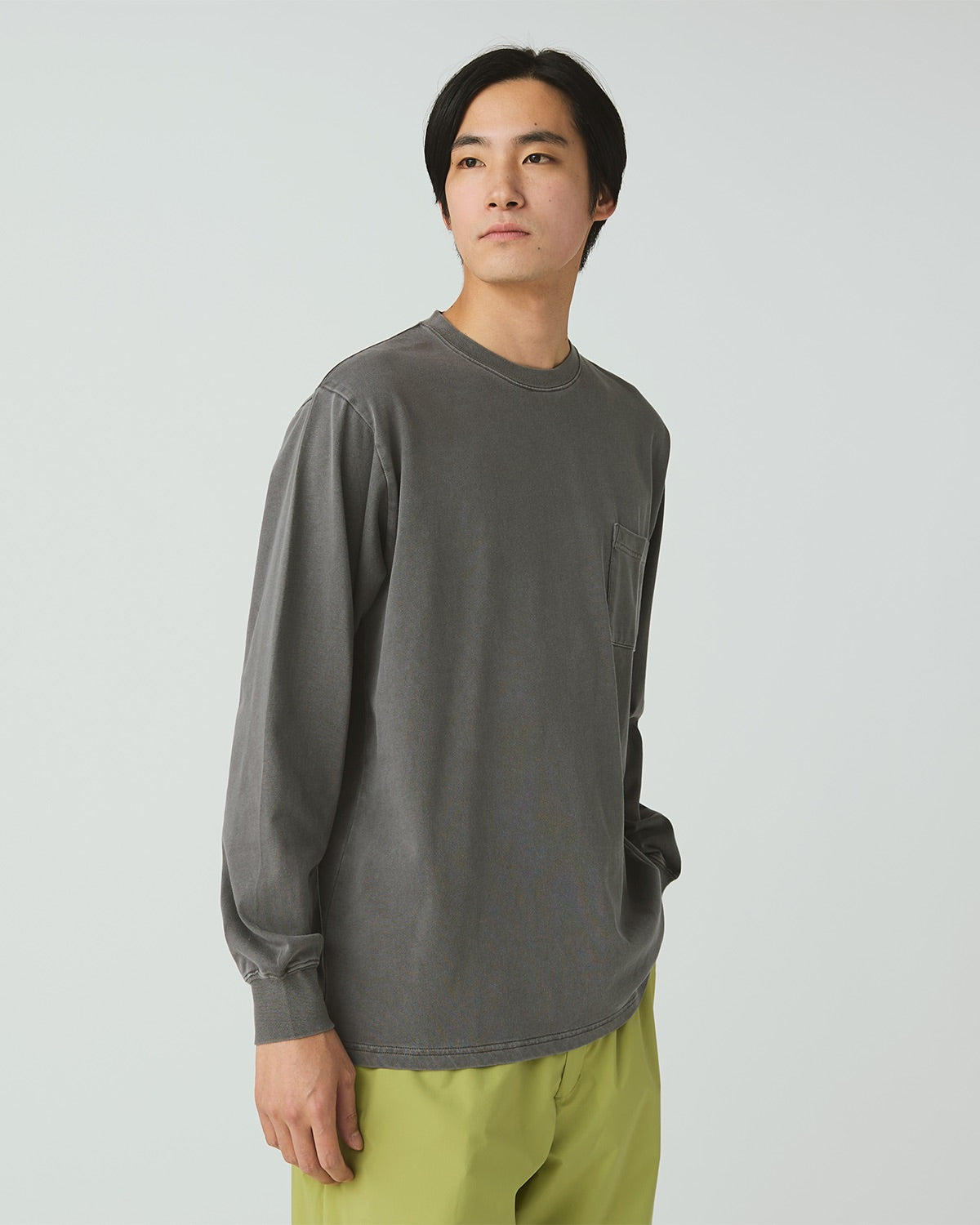 Garment Dyed L/S T-Shirt