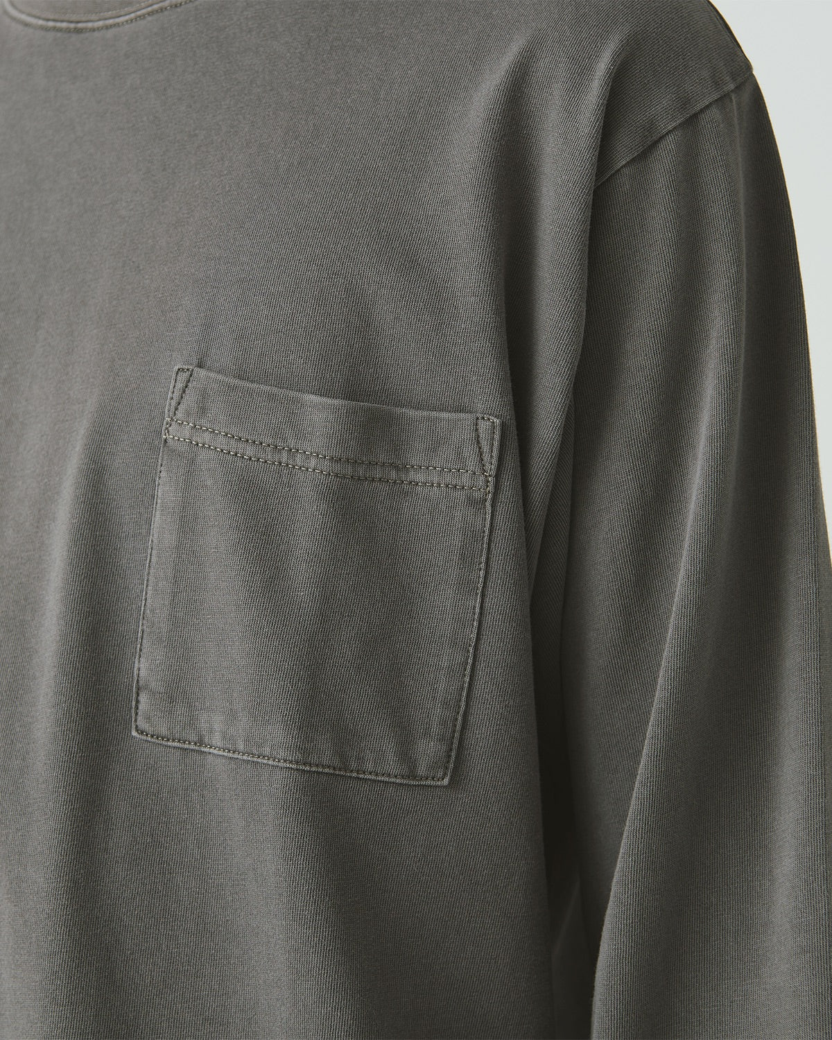 Garment Dyed L/S T-Shirt