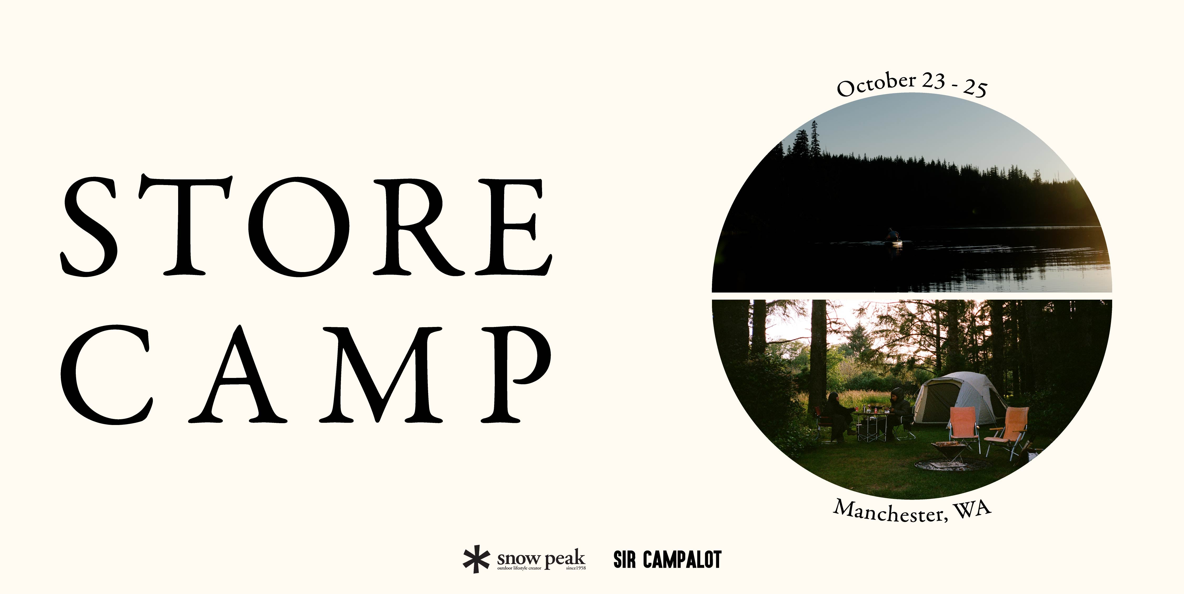 Seattle Store Camp - Individual Ticket