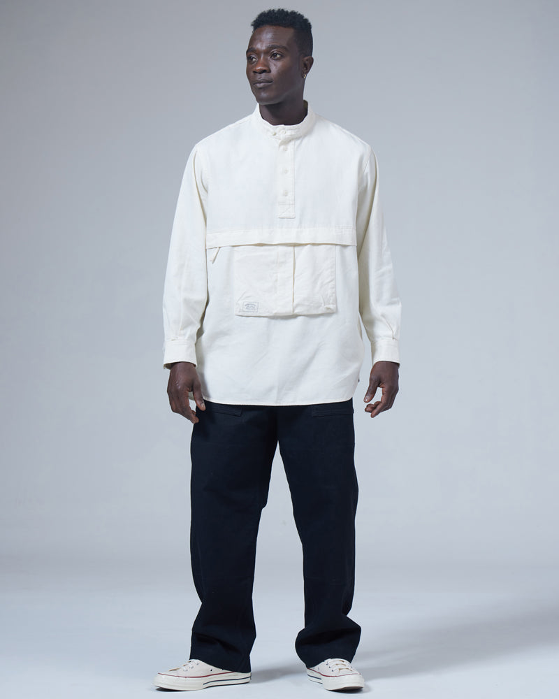 Takibi Light Denim Utility Pullover