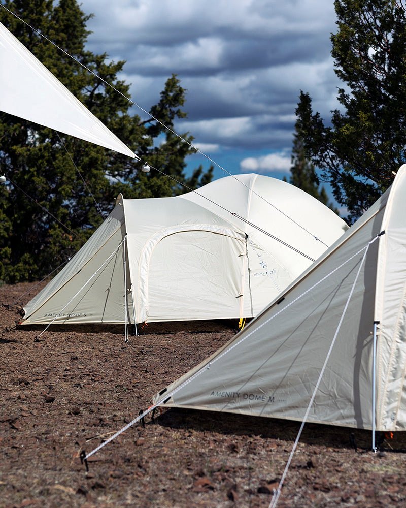 Amenity Dome Small Ivory Tent Set - Snow Peak