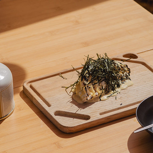 Camp Recipe: Grilled Cabbage with Karashi Sauce