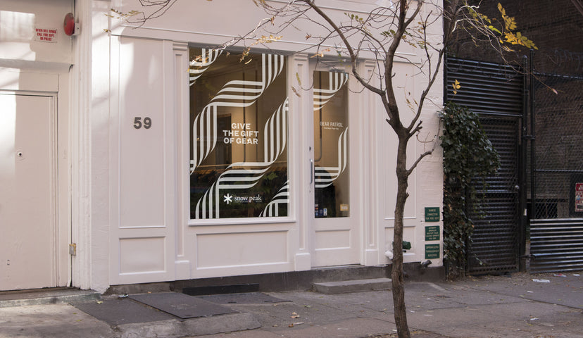 Gear Patrol Pop Up - Snow Peak