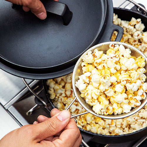Cast Iron Popcorn